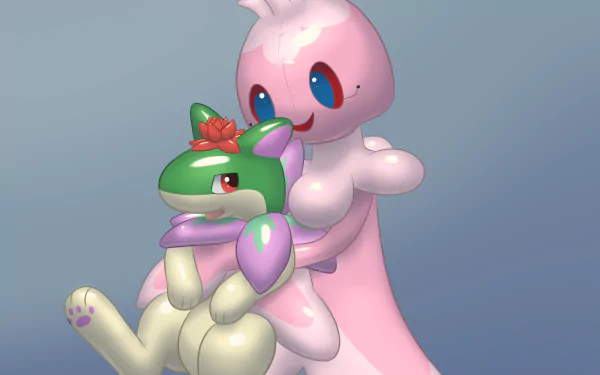 Frillish (Pokémon) video game Pokemon HD Desktop Wallpaper | Background Image