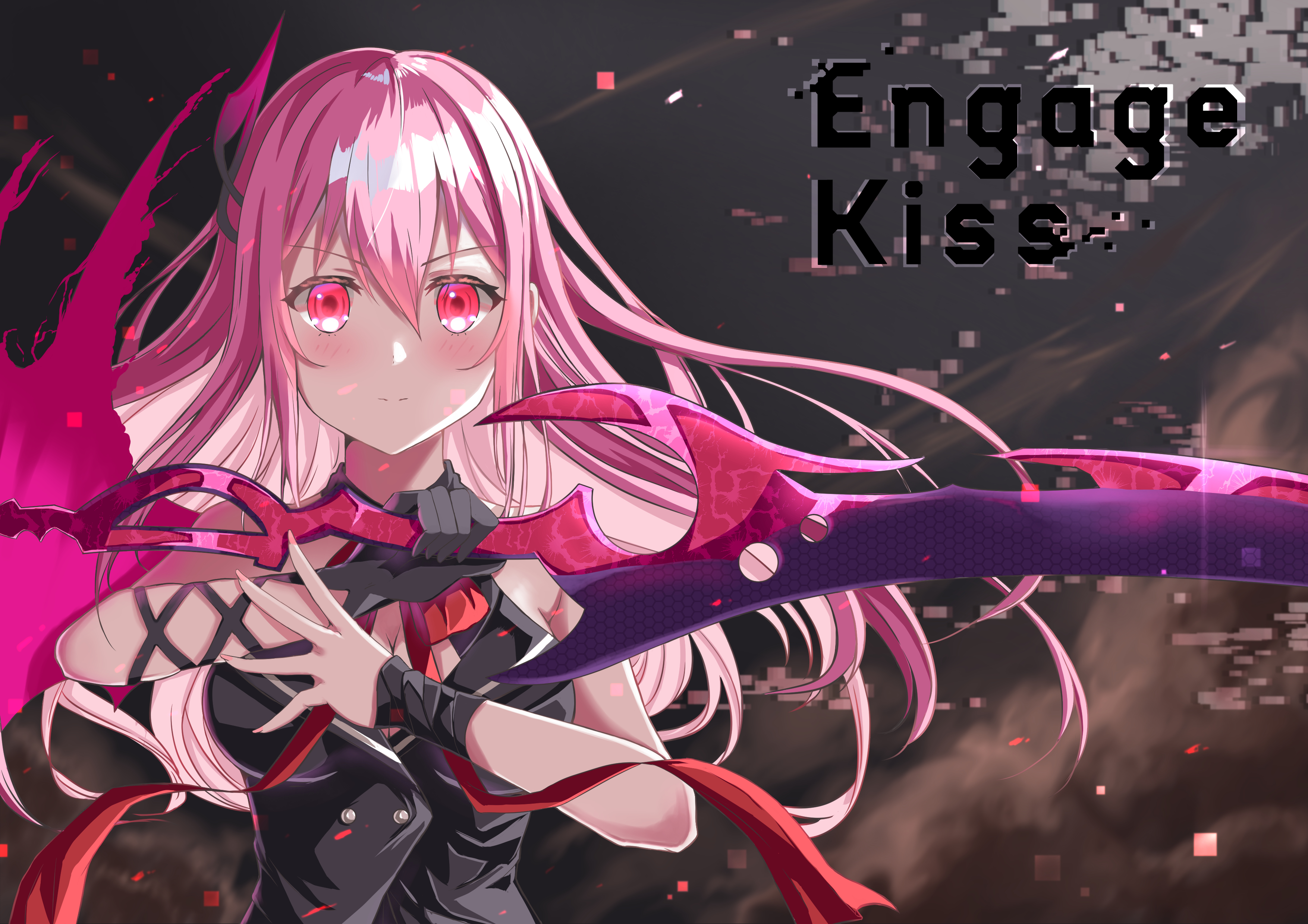 Anime Engage Kiss HD Wallpaper | Background Image
