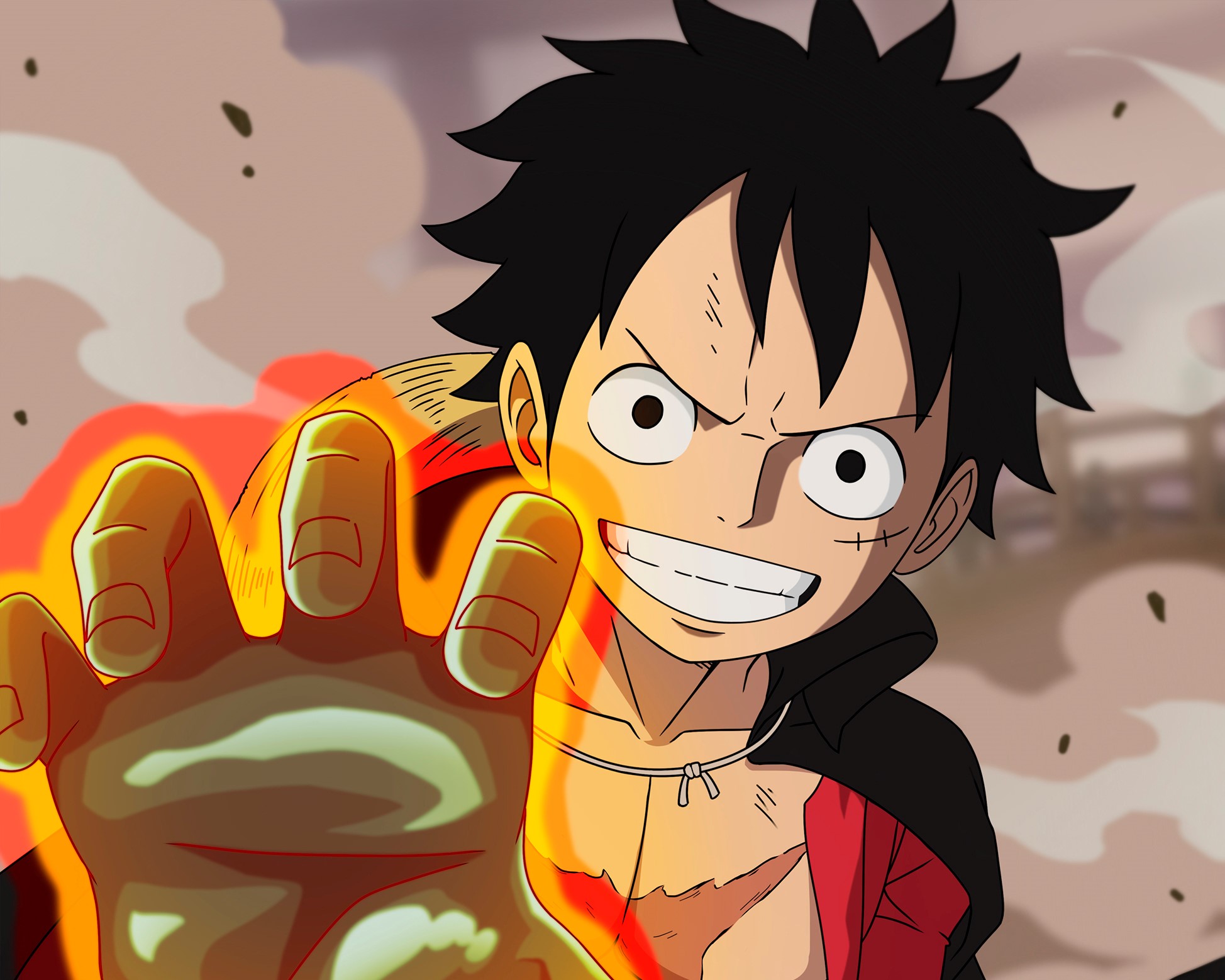 Download Monkey D. Luffy Anime One Piece HD Wallpaper by LEO.comics