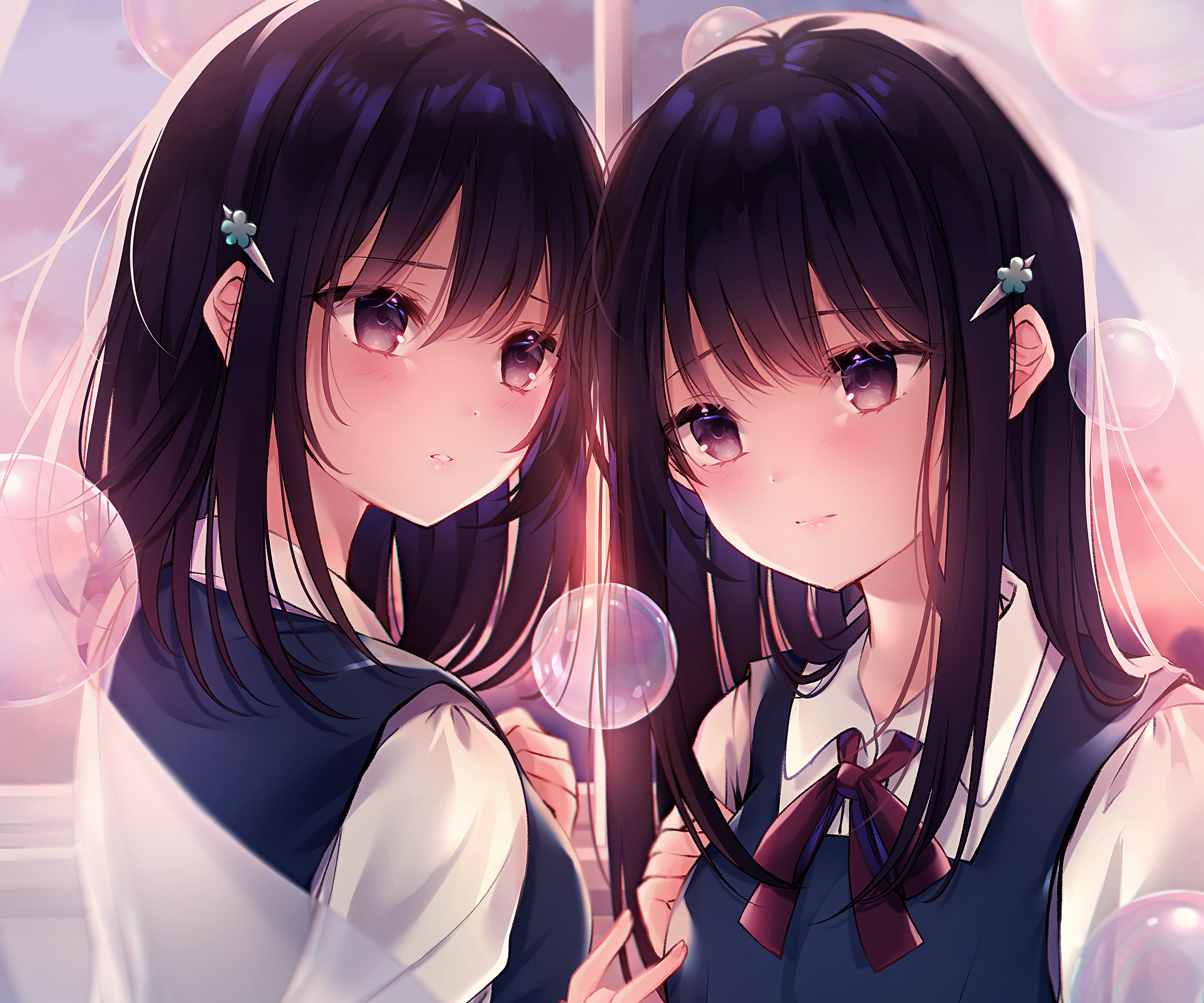 🦋 𝙞𝙘𝙤𝙣 𝙜𝙤𝙖𝙡 🦋  Friend anime, Anime wallpaper, Anime best friends