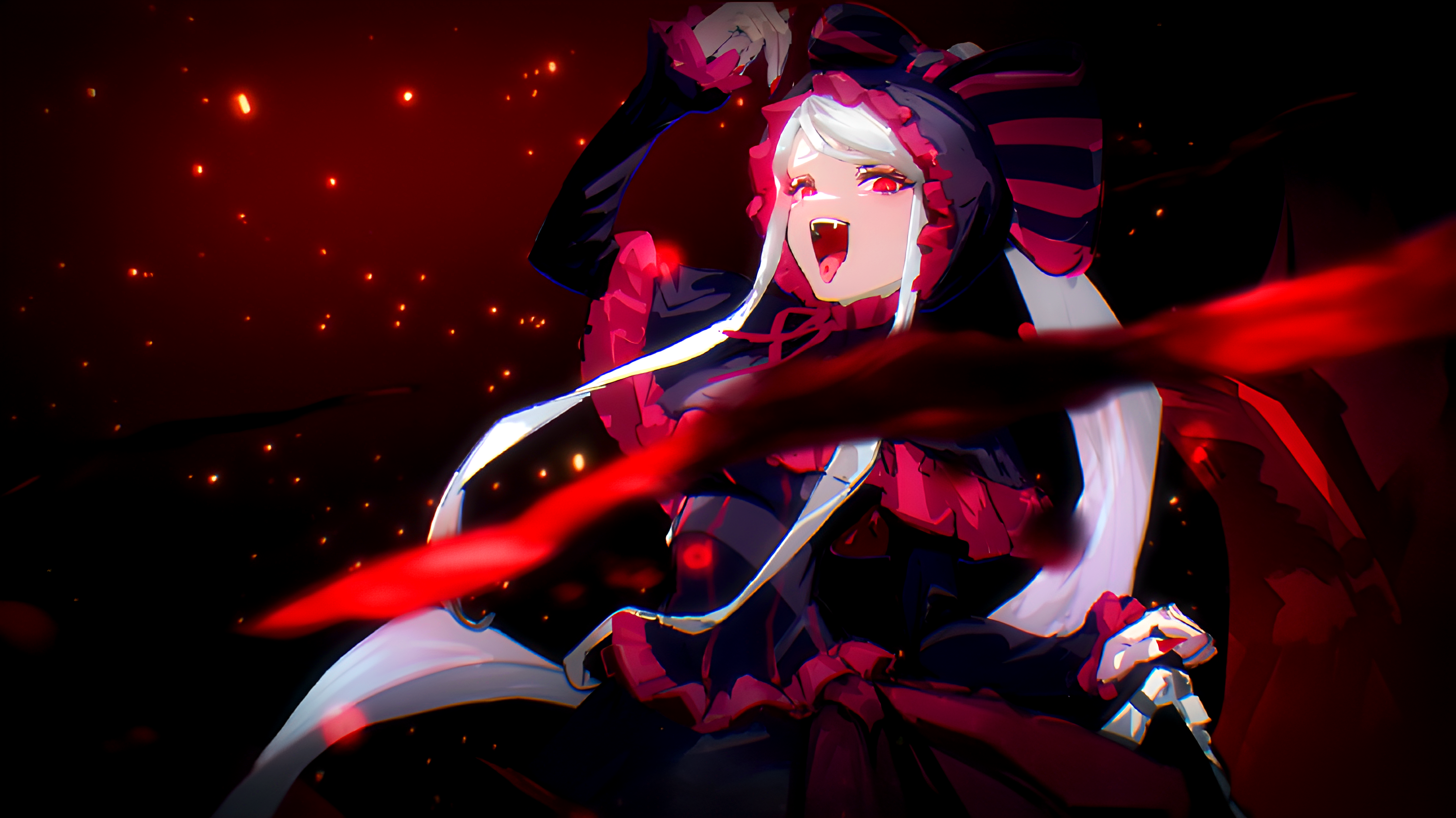 Shalltear Bloodfallen - season 4 ending card