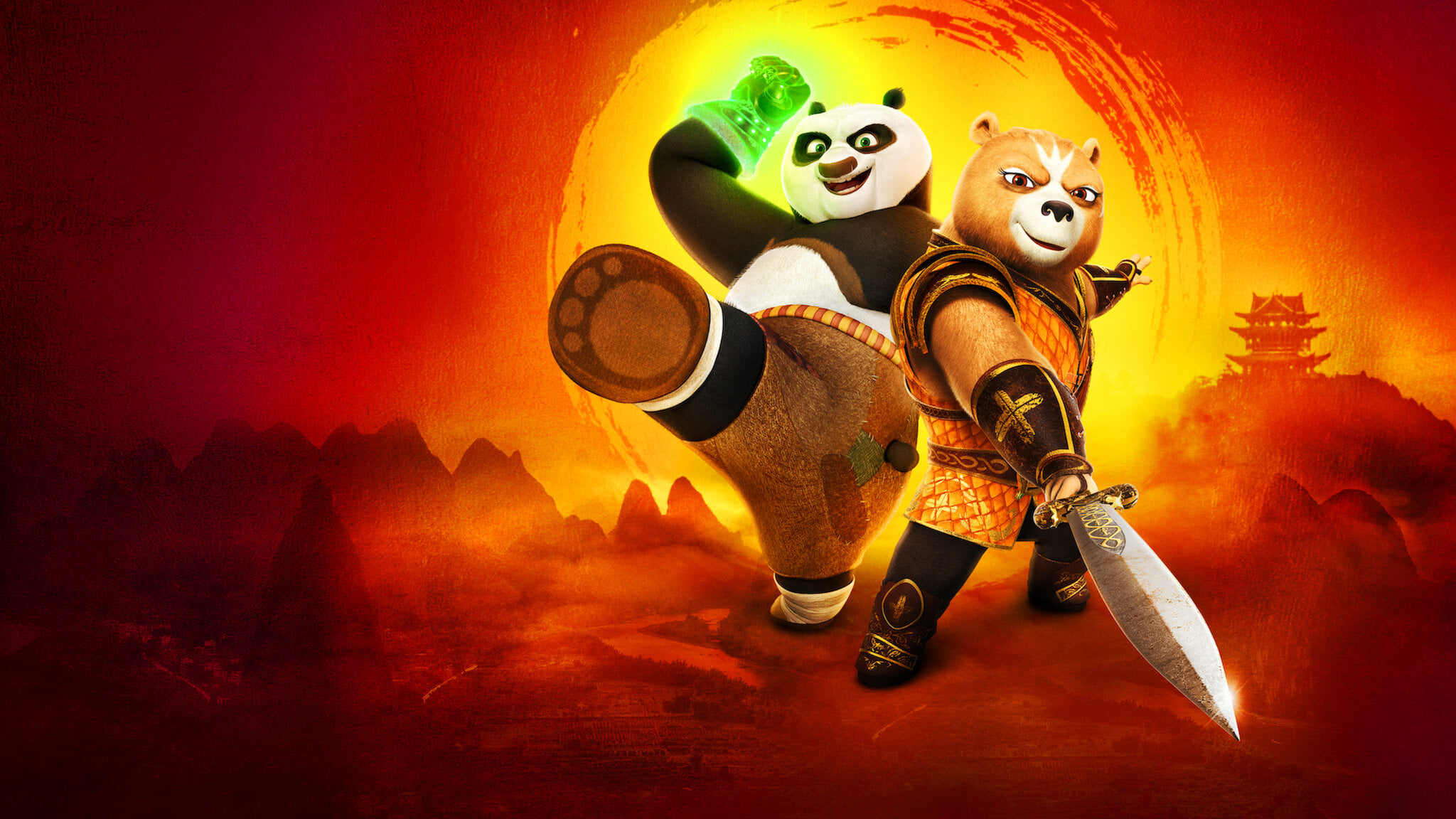 TV Show Kung Fu Panda: The Dragon Knight HD Wallpaper | Background Image