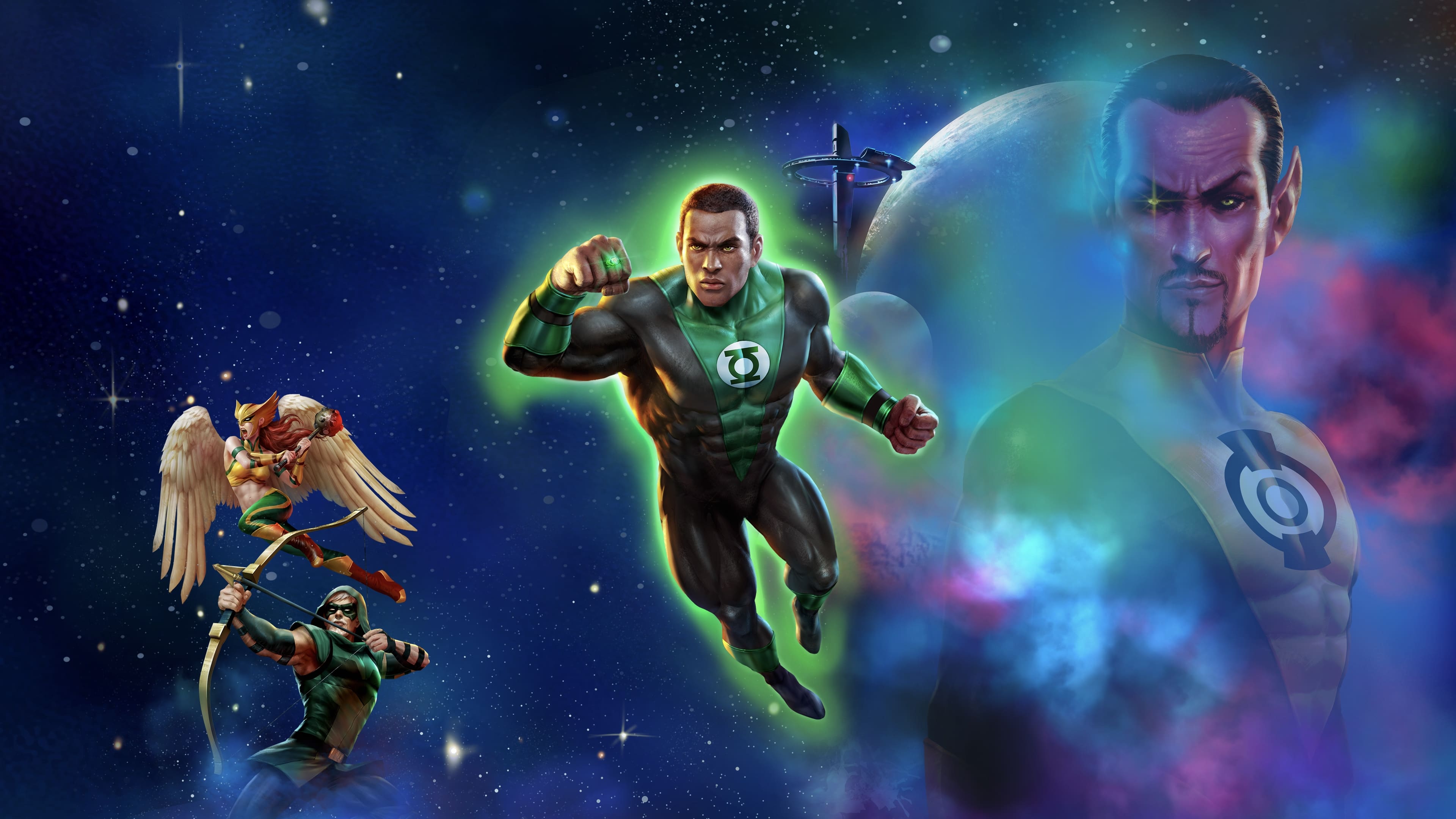 Movie Green Lantern: Beware My Power HD Wallpaper | Background Image