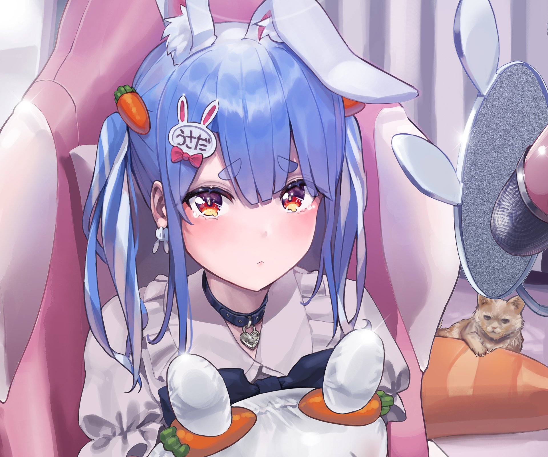 Download Hololive Usada Pekora Anime Virtual Youtuber 4k Ultra HD Wallpaper