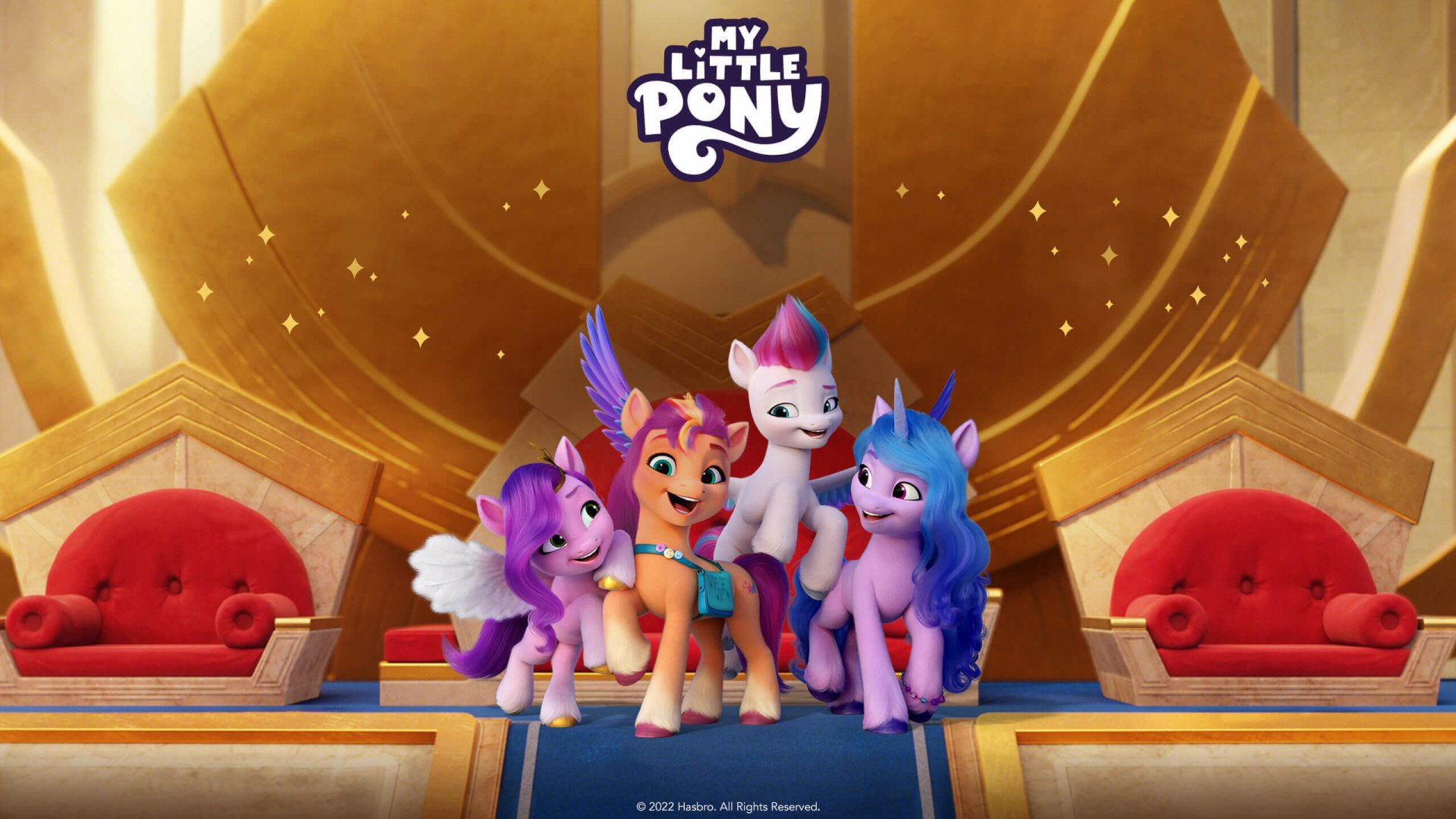 Download Zipp Storm Pipp Petals Izzy Moonbow Sunny Starscout Movie My Little Pony: A New Generation HD Wallpaper