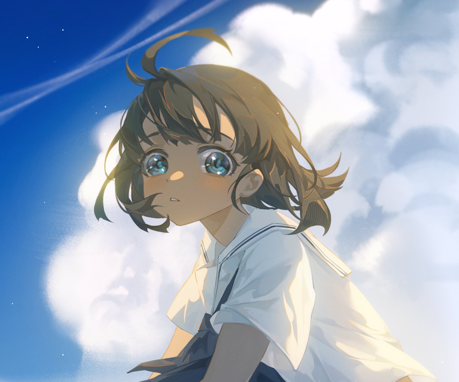 Download Mio Kofune Anime Summer Time Rendering HD Wallpaper by 兔扎特