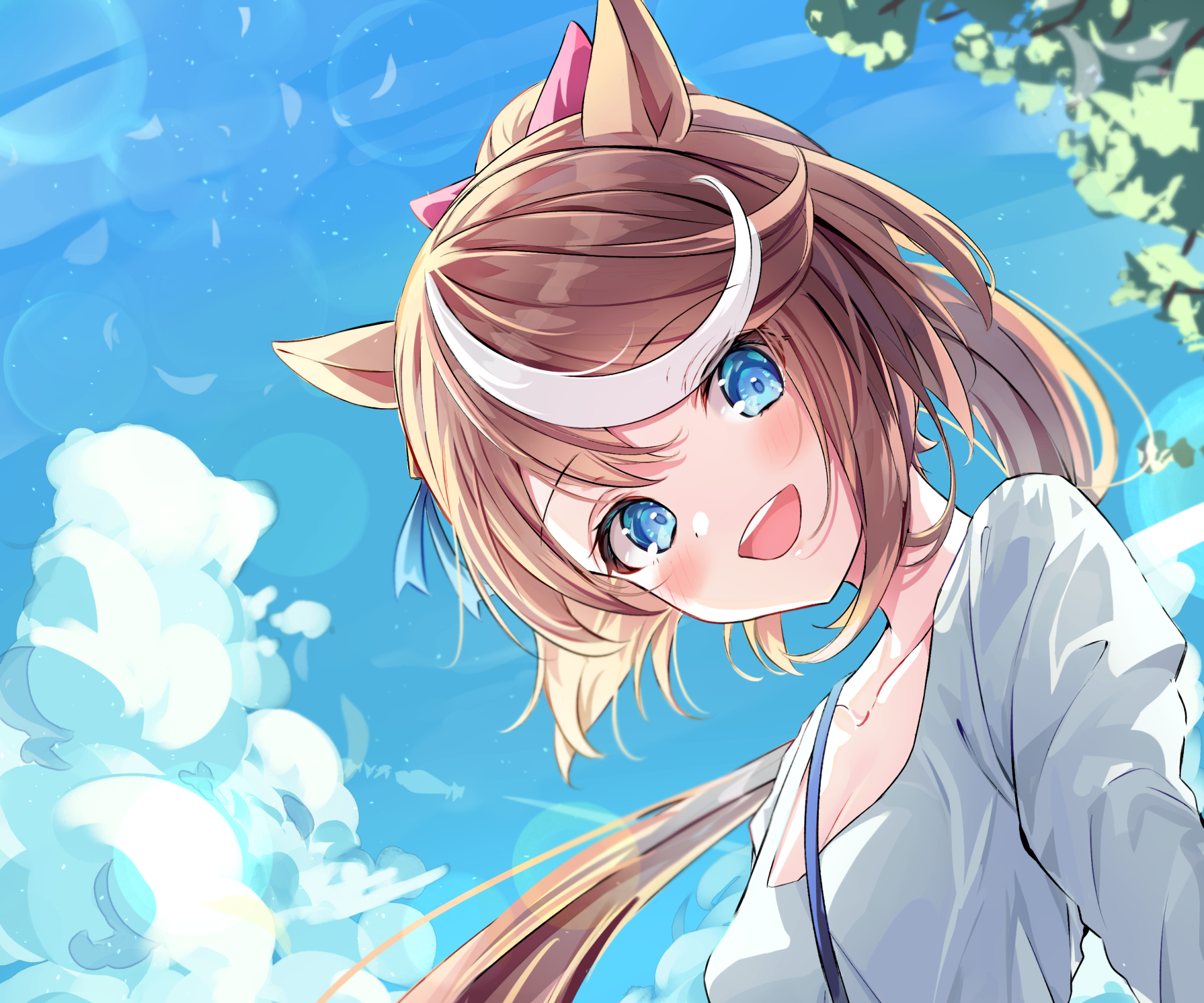 Download Tokai Teio Anime Uma Musume: Pretty Derby HD Wallpaper