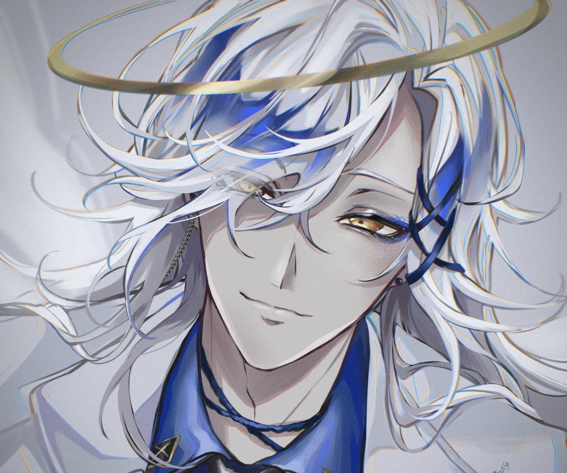 Download Luxiem Vox Akuma Anime Virtual Youtuber HD Wallpaper