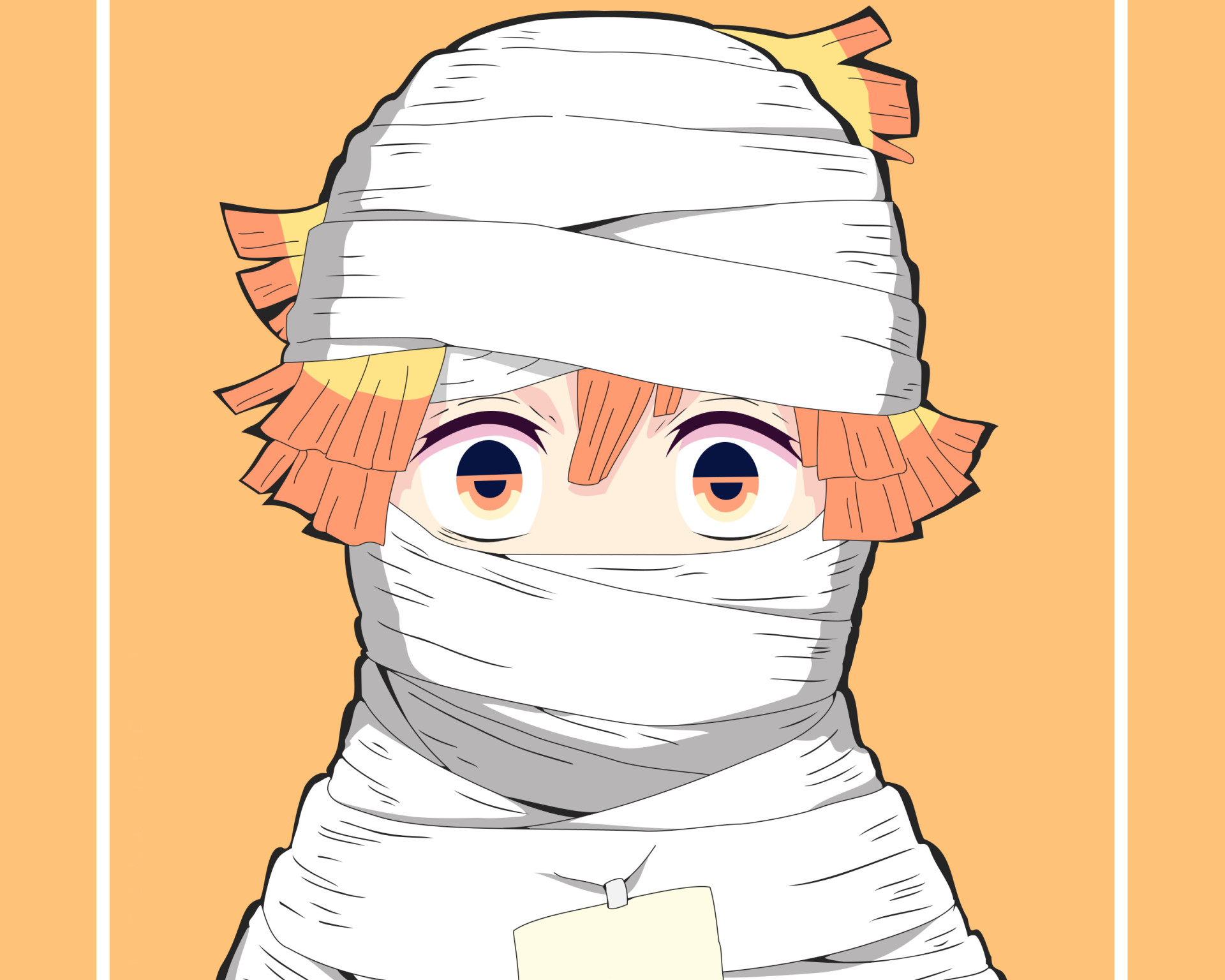 Download Zenitsu Agatsuma Anime Demon Slayer: Kimetsu No Yaiba HD Wallpaper by SekaiNEET