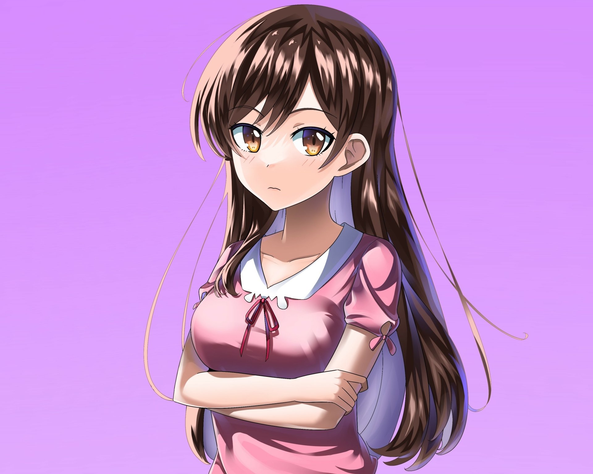 Download Chizuru Ichinose Anime Rent-A-Girlfriend HD Wallpaper by theeditorpanda