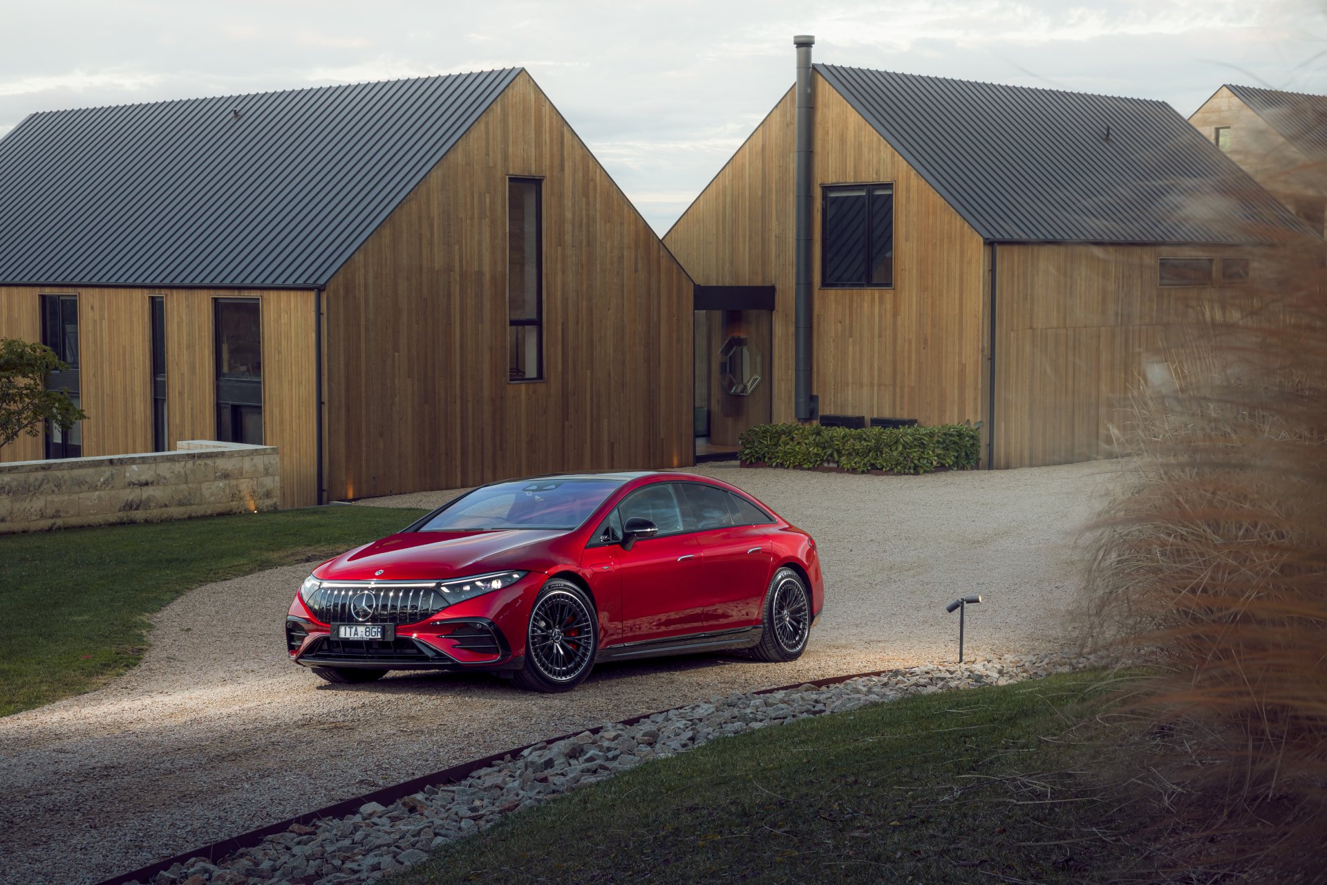 Download Vehicle Mercedes-AMG EQS 4k Ultra HD Wallpaper