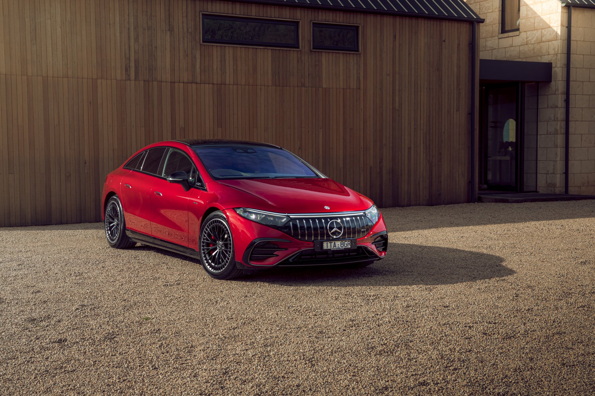 Download Vehicle Mercedes-AMG EQS 4k Ultra HD Wallpaper