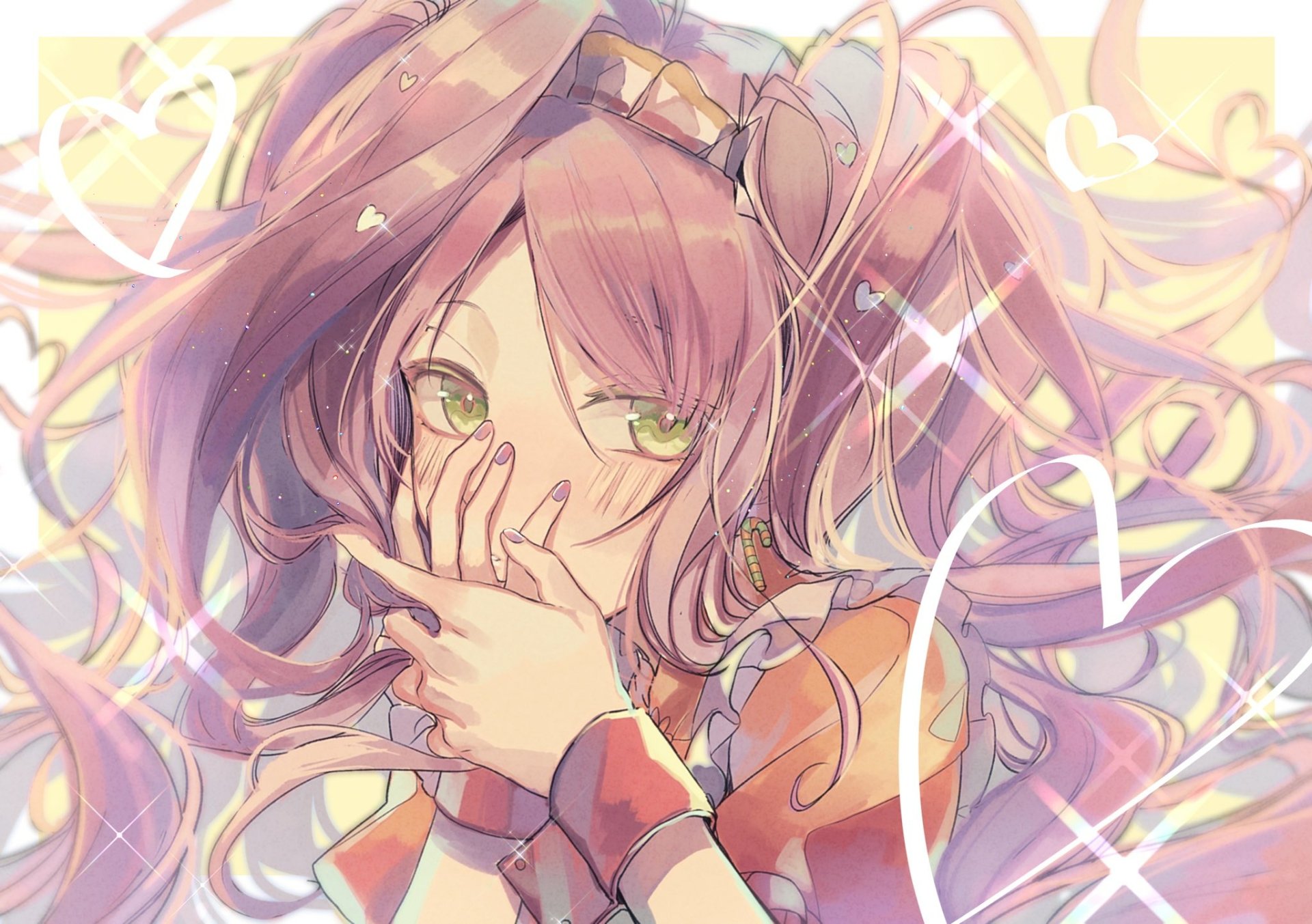 Download Kokoro Hanabusa Anime I-Chu: Halfway Through The Idol HD Wallpaper