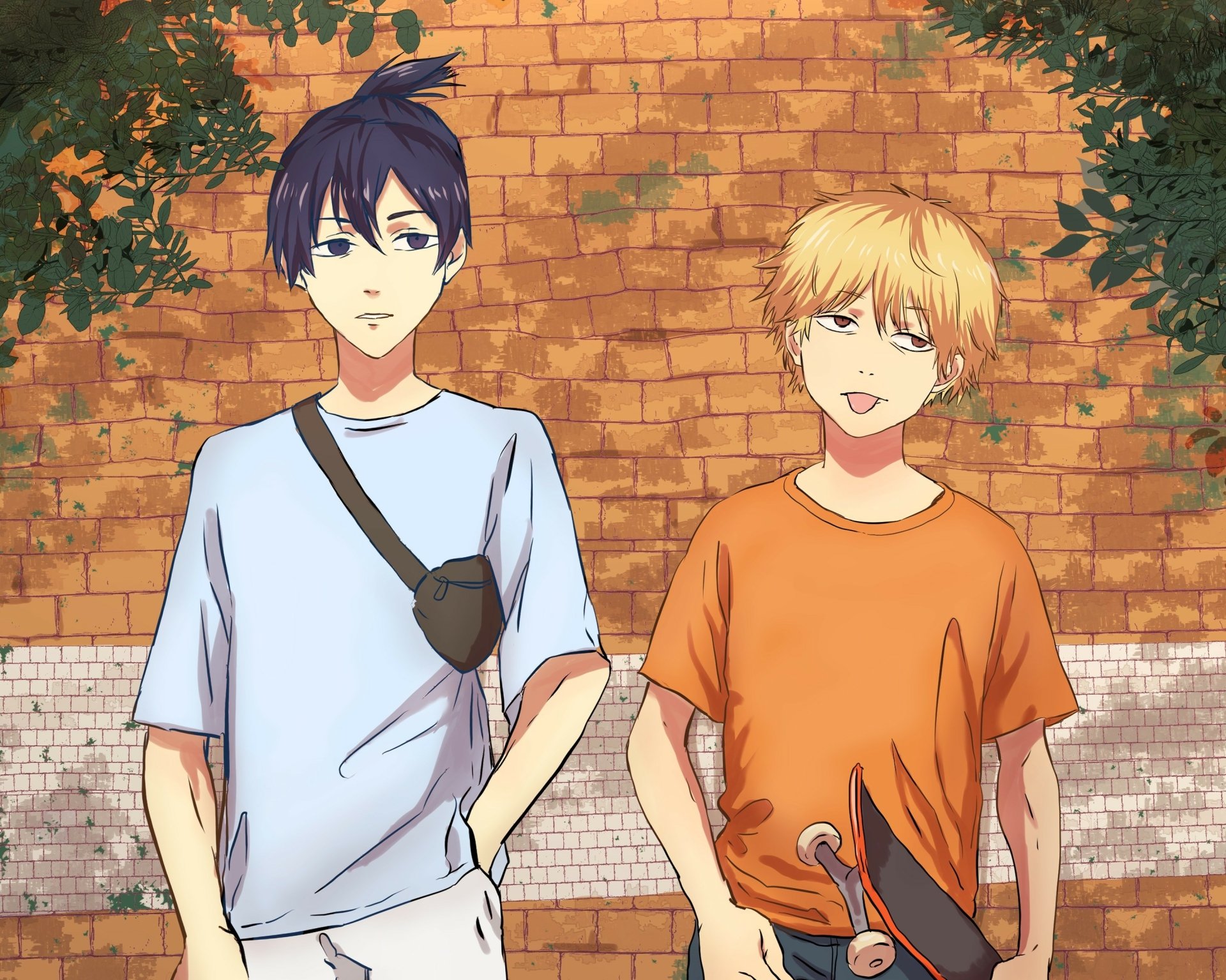 Download Aki Hayakawa Denji (Chainsaw Man) Anime Chainsaw Man HD Wallpaper by ヒロ