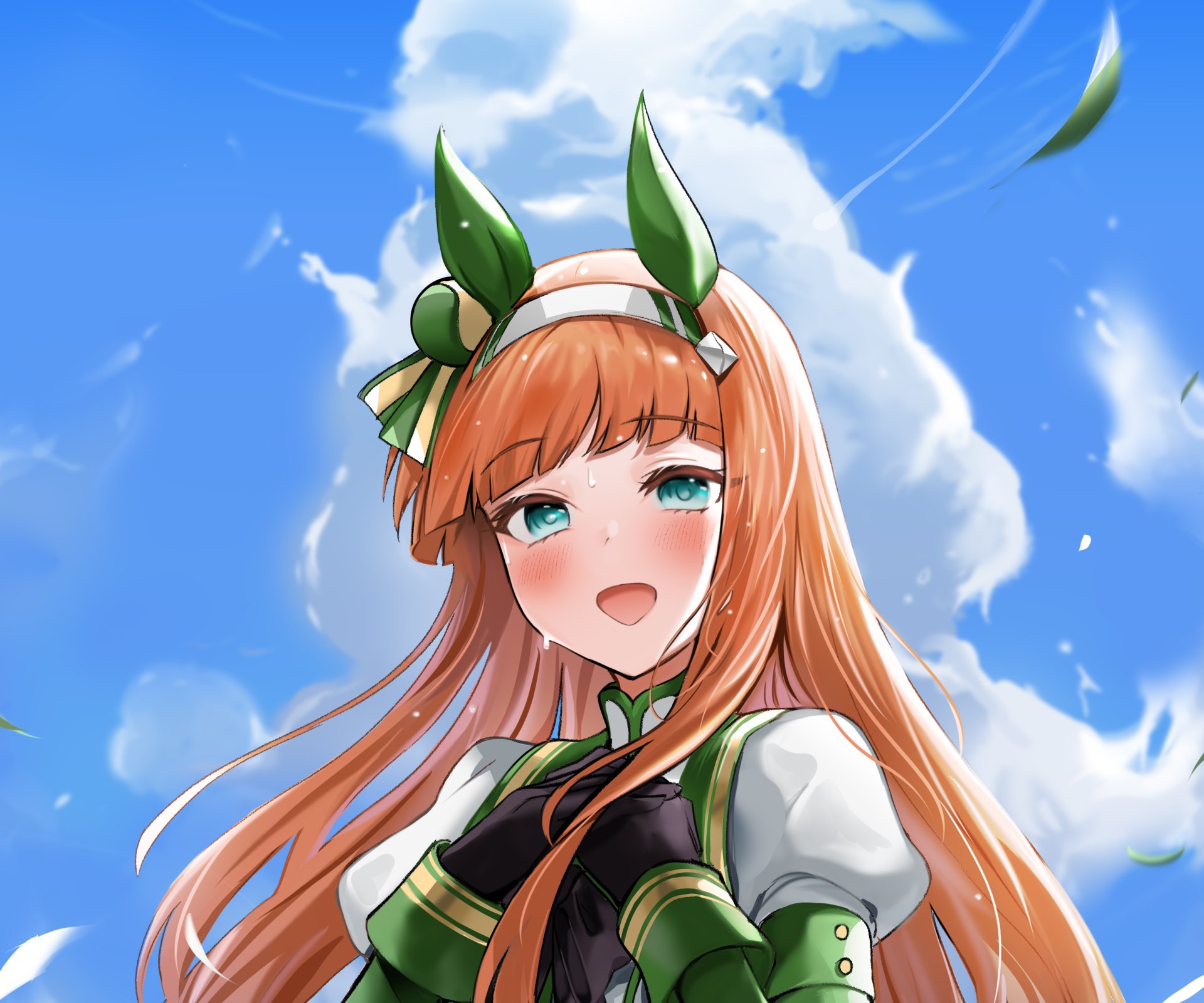 Download Silence Suzuka Anime Uma Musume: Pretty Derby HD Wallpaper