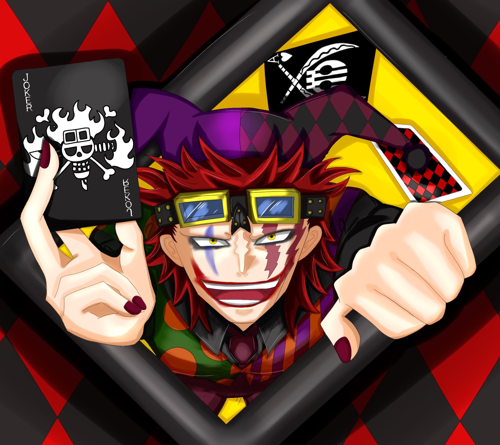 Download Eustass Kid Anime One Piece HD Wallpaper by う み さ ん