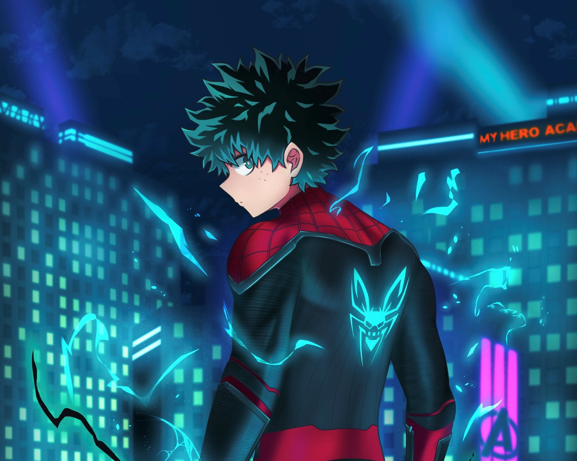 Download Izuku Midoriya Anime My Hero Academia HD Wallpaper by なよよき