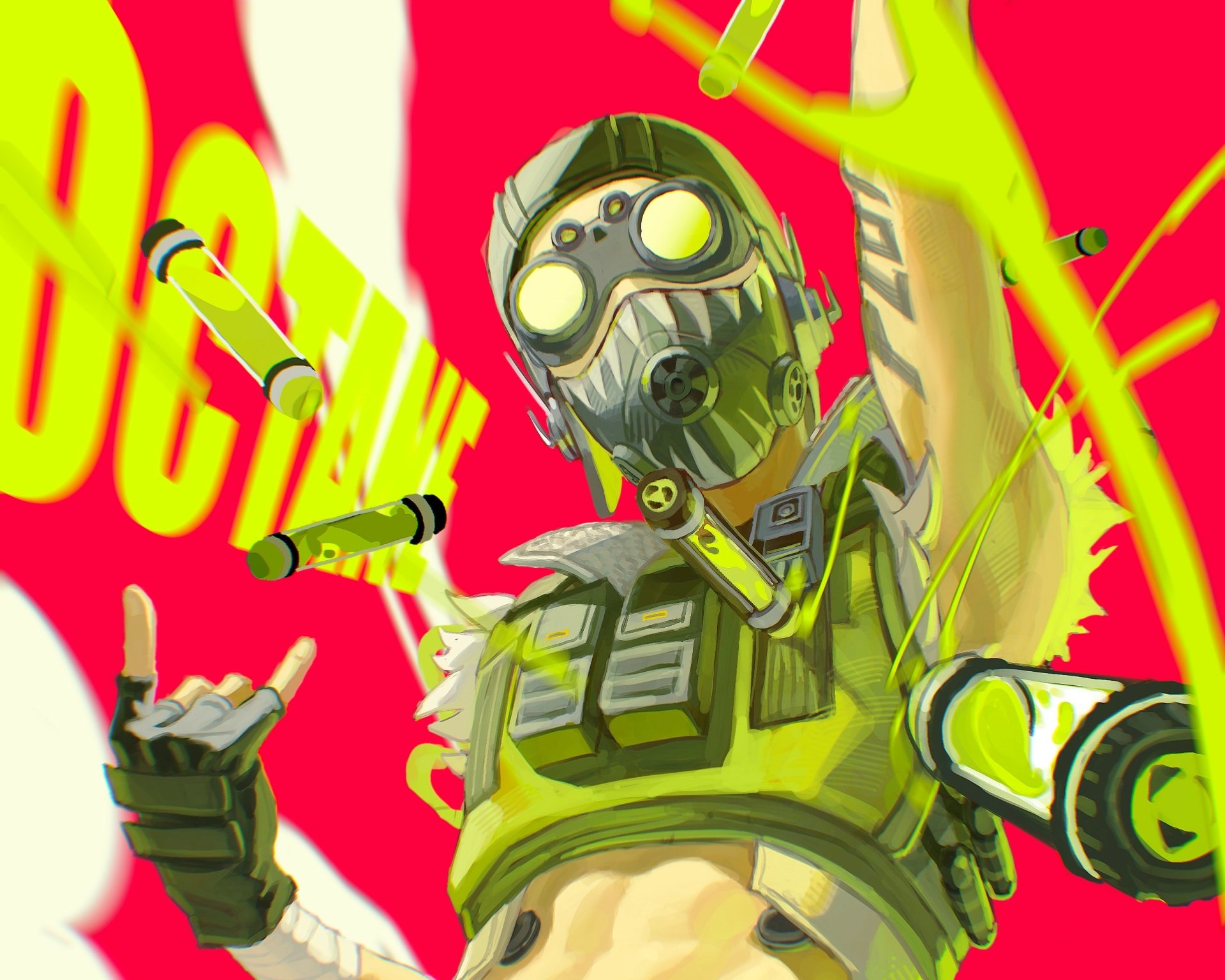 Download Octane (Apex Legends) Video Game Apex Legends HD Wallpaper by C2H4