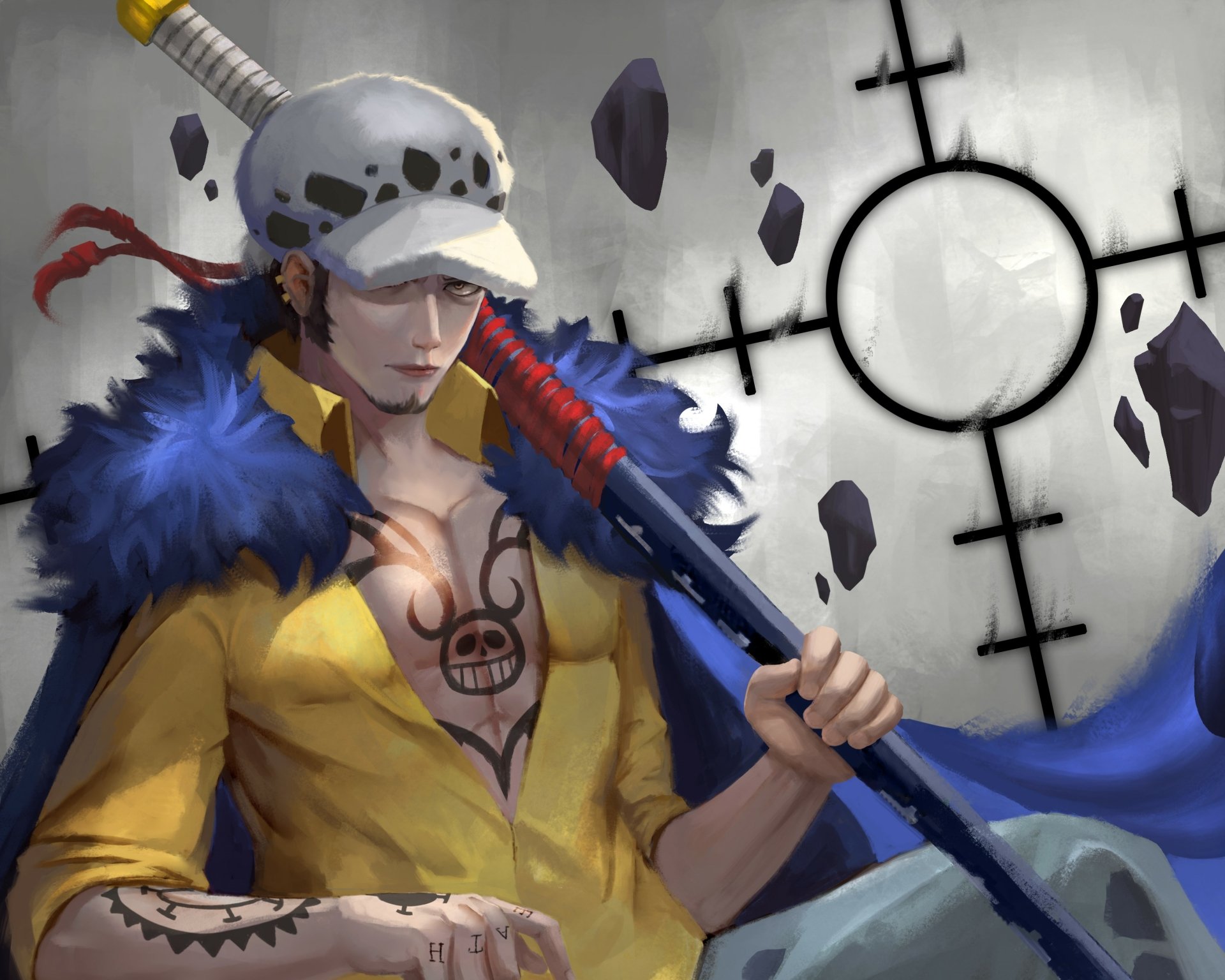 Download Trafalgar Law Anime One Piece HD Wallpaper by NormanSuarno