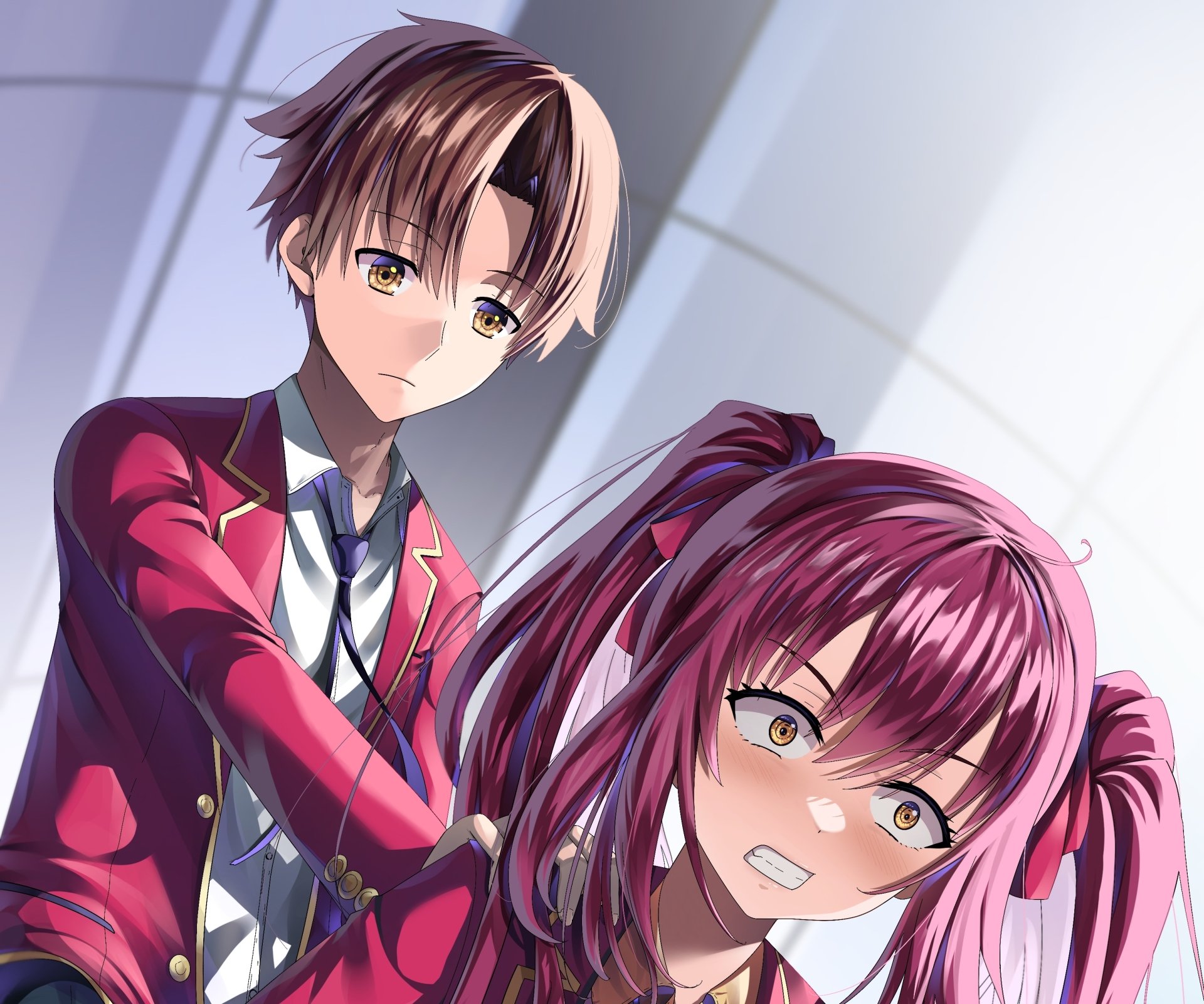 HD wallpaper: Anime, Classroom of the Elite, Brown Hair, Kiyotaka Ayanokōji