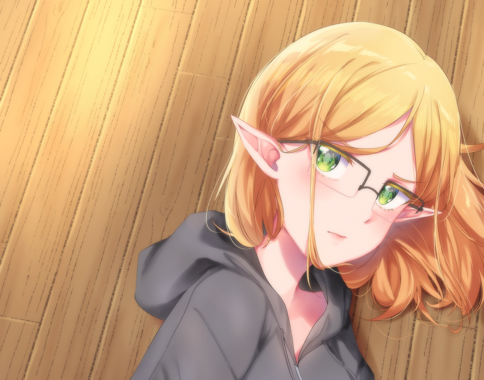Download Tsundere Elf Anime Uncle From Another World HD Wallpaper by Catniipz