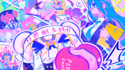 Buro (Muse Dash) Marija (Muse Dash) Rin (Muse Dash) video game Muse Dash HD Desktop Wallpaper | Background Image