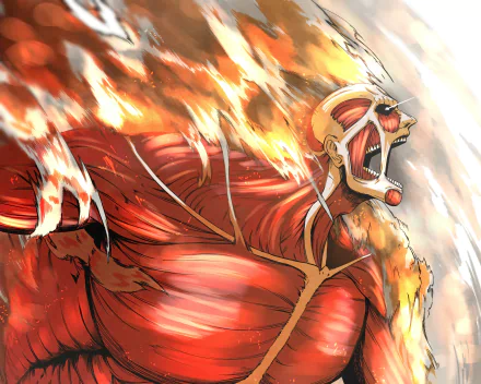 Colossal Titan Anime Attack on Titan HD Desktop Wallpaper | Background Image