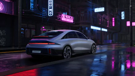 vehicle Hyundai IONIQ 6 HD Desktop Wallpaper | Background Image