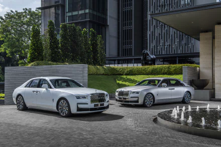 vehicle Rolls-Royce Ghost HD Desktop Wallpaper | Background Image