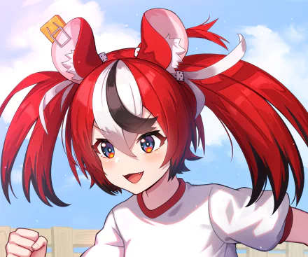 hololive Hakos Baelz Anime Virtual Youtuber HD Desktop Wallpaper | Background Image