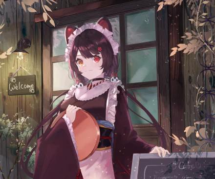 heterochromia Nijisanji Inui Toko Anime Virtual Youtuber HD Desktop Wallpaper | Background Image