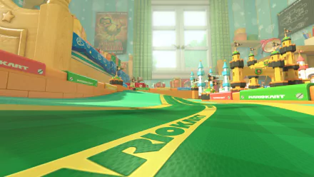 video game Mario Kart 8 Deluxe HD Desktop Wallpaper | Background Image