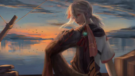 Kaedehara Kazuha (Genshin Impact) video game Genshin Impact HD Desktop Wallpaper | Background Image