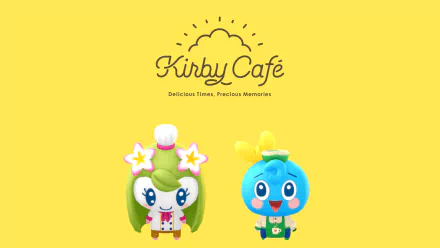  Kirby Cafe x My Tamagotchi Forever HD Wallpaper