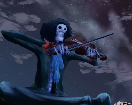 Brook (One Piece) Anime One Piece HD Desktop Wallpaper | Background Image