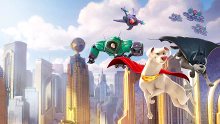 movie DC League of Super-Pets HD Desktop Wallpaper | Background Image