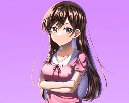 Chizuru Ichinose Anime Rent-A-Girlfriend HD Desktop Wallpaper | Background Image