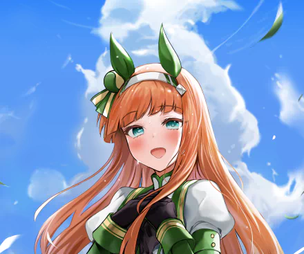 Silence Suzuka Anime Uma Musume: Pretty Derby HD Desktop Wallpaper | Background Image