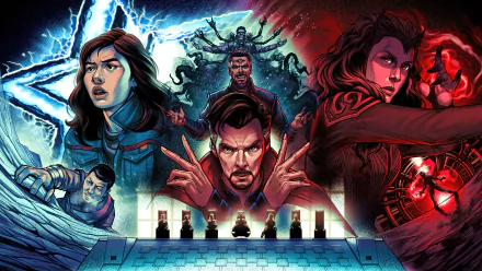 movie Doctor Strange in the Multiverse of Madness HD Desktop Wallpaper | Background Image