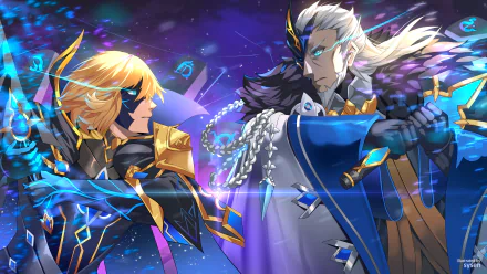 Pierro (Genshin Impact) Dainsleif (Genshin Impact) video game Genshin Impact HD Desktop Wallpaper | Background Image