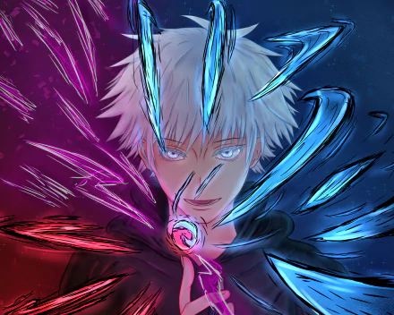 Satoru Gojo Anime Jujutsu Kaisen HD Desktop Wallpaper | Background Image