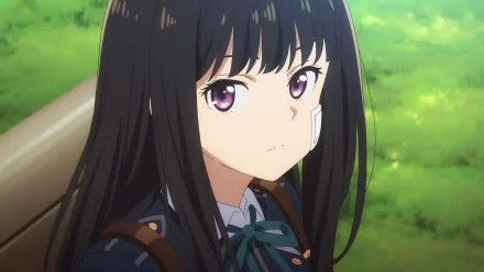 Takina Inoue Anime Lycoris Recoil HD Desktop Wallpaper | Background Image