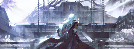 Arataki Itto video game Genshin Impact HD Desktop Wallpaper | Background Image