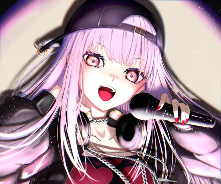 hololive Mori Calliope Anime Virtual Youtuber HD Desktop Wallpaper | Background Image