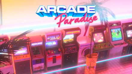 video game Arcade Paradise arcade HD Desktop Wallpaper | Background Image