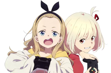 Chisato Nishikigi Kurumi (Lycoris Recoil) Anime Lycoris Recoil HD Desktop Wallpaper | Background Image