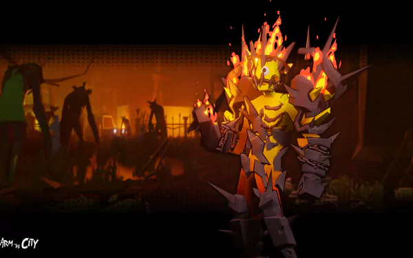 video game Swarm the City: Zombie Evolved HD Desktop Wallpaper | Background Image