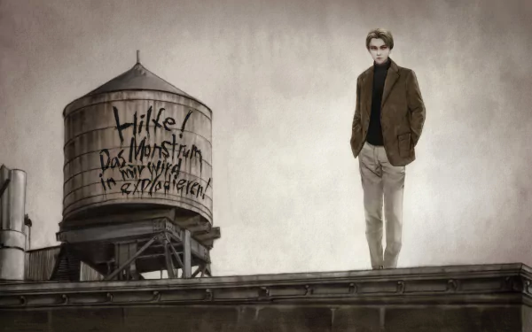Johan Liebert Anime Monster (2004) HD Desktop Wallpaper | Background Image