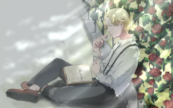 Johan Liebert Anime Monster (2004) HD Desktop Wallpaper | Background Image
