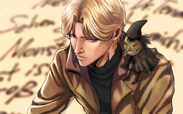 Johan Liebert Anime Monster (2004) HD Desktop Wallpaper | Background Image